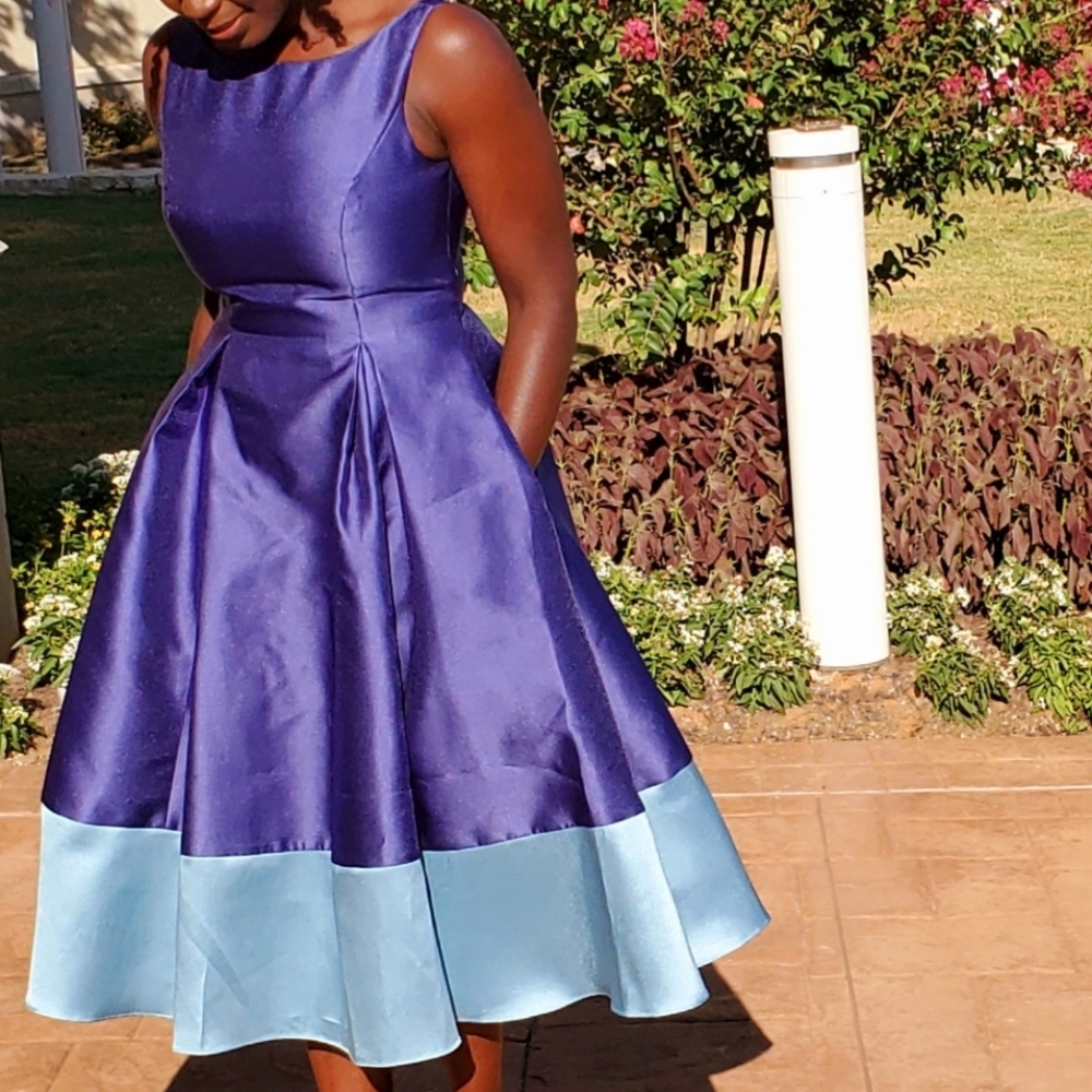 A-line Midi party dress